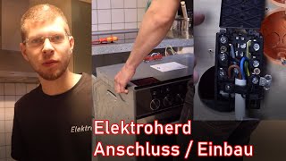 Herd anschließen und einbauen ElektroM [upl. by Keeler]