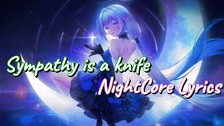 Charli XCX  Sympathy is a knife Ft Ariana Grande  NightCore Lyrics [upl. by Trainor643]