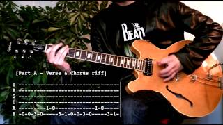 Juicebox  The Strokes Guitar tab tutorial amp Cover [upl. by Aker]