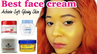 6 Best Affordable Face Creams For Soft Glowing  Radiant skin  Must Watch Video [upl. by Yeltnarb]