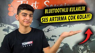 BLUETOOTHLU KULAKLIK SES AZALMASI ÇÖZÜMÜ  Bluetoothlu Kulaklık Ses Artırma 2023 [upl. by Telrahc]