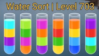 Water Sort  Level 703 [upl. by Richara]