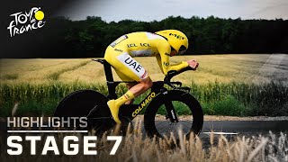 Tour de France 2024 Stage 7  EXTENDED HIGHLIGHTS  752024  Cycling on NBC Sports [upl. by Ahsratal]