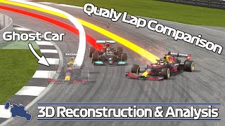 Verstappen and Hamilton 3D Crash Animation  Formula 1 British Grand Prix 2021 [upl. by Wickman]