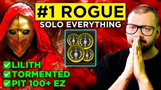 Best Rogue with Minimal Gear to SOLO Anything  Season 4 Diablo 4 Guides [upl. by Elyrehc]