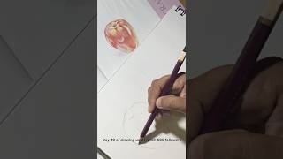 Basic pencil shading pencilshading penciledrawing sketch tutorialshorts [upl. by Hagood]