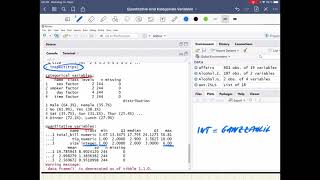 Statistics Notions  Quantitative und kategoriale Variablen [upl. by Annauqal]