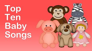 TOP 10 BABY SONGS  Compilation  Nursery Rhymes TV  English Songs For Kids [upl. by Hakaber]