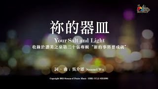 【祢的器皿 Your Salt and Light】官方歌詞版MV Official Lyrics MV  讚美之泉敬拜讚美 20 [upl. by Ocicnarf]