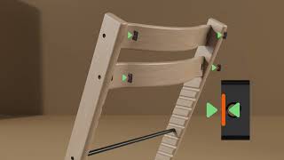 How to assemble the Tripp Trapp® Chair [upl. by Hodess]