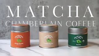 Vanilla amp Mango Chamberlain Matcha Review [upl. by Ladnor]