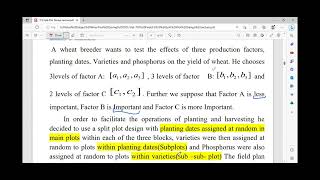 Revised Split General Layout Plan Lec  2  Experimental Statistics [upl. by Relyhcs100]