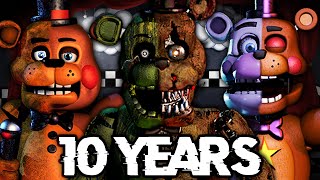 10 years of FNAF [upl. by Kokoruda]