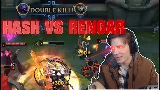 Hashinshin VS RENGAR and why hes OP Top  Streamhighlights [upl. by Ahseem563]