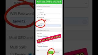 Wifi password change  How to wifi password change wifi password [upl. by Reynolds]