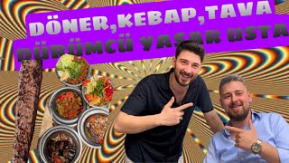 DÖNER KEBAP TAVA DÜRÜMCÜ YAŞAR USTA  TURKISH FOOD  TURKISH DONER KEBAB  TURKISH CUISINE [upl. by Anialed52]