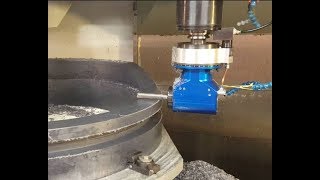 Right Angle Head Machining [upl. by Esiuolyram]