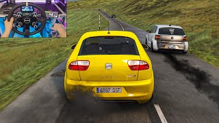 380HP Seat Leon Cupra 19 TDI Vs 310HP VW Polo 16 TDI Stage 3  Assetto Corsa  Moza R9  VR [upl. by Gardener276]