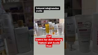 Nega spf kremni har doim surtish kerak kosmetika makeup skincare [upl. by Nnairac]