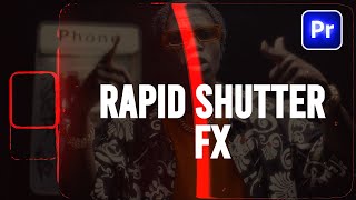 How to Create Rapid Shutter Effect In Premiere Pro [upl. by Yendahc]