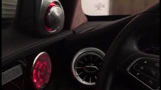 3D rotation Burmester tweeter in MercedesBenz W205 C class [upl. by Nedyah]