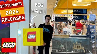 LEGO Shopping September 2024 New Releases  Big Haul  LEGO Store Visit [upl. by Ocirema]