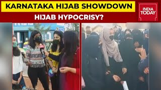 Karnataka Hijab Showdown Bengaluru Students Share Their Thoughts on Hijab Controversy [upl. by Idnor]