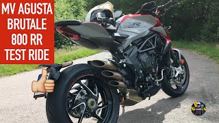 MV AGUSTA BRUTALE 800 First Ride Review [upl. by Fusco]