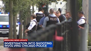 Officer shoots armed man who fled from stolen car Chicago police say [upl. by Ettelrats]