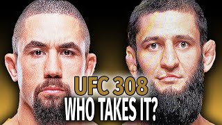 UFC 308 Will Khamzat Rag Doll Robert Whittaker [upl. by Bathelda621]