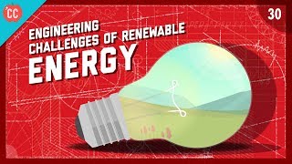 The Engineering Challenges of Renewable Energy Crash Course Engineering 30 [upl. by Revell435]