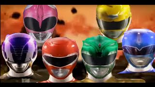 Revamped MMPR Morphing Sequence [upl. by Aicilra]