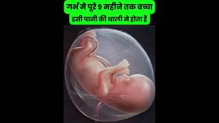 गर्भ मे पूरे 1 महीने तक बच्चा इसी पानी की थाली मे होता हैं pregnancytips pregnancytipsinhindi [upl. by Ahsiaa]