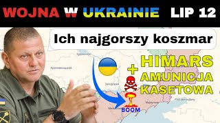 12 LIP Ukraińcy Dokonują Dewastującego Nalotu NAJLEPSZY ROSYJSKI GENERAŁ ZABITY  Wojna w Ukrainie [upl. by Nal]