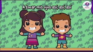 Canción para conocer las partes del cuerpo  Video para niños de preescolar [upl. by Notlok]