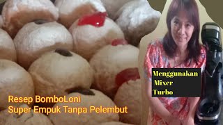 Resep Bomboloni LembutReview Mixer Turbo EHM 9595 [upl. by Ecilayram]