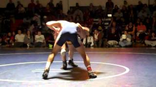 Anthony Genco Hereford vs Ben Montayne Franklin 126lb Final  2014 Franklin Tournamnet [upl. by Naihtsirc]