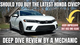 Should You Buy the Latest Honda Civic Hatchback Deep Dive Review by a Mechanic [upl. by Aicnilav688]