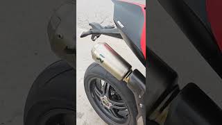 Panigale v4sp2  Akrapovic full System exhaust akrapovic ducati [upl. by Joslyn362]