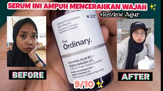 VIT C SERUM FOR BRIGHTENING SKIN LANGSUNG CERAH The Ordinary Ascorbic Acid 8  Alpha Arbutin 2 [upl. by Farrell]