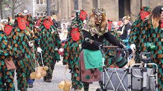 Fasnet Umzug in Singen Teil2 [upl. by Sinned516]