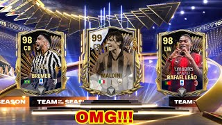 I PACKED A 98 SERIE A TOTS FROM MY FIRST PACK LUCKIEST SERIE A TOTS PACK OPENING IN FC MOBILE [upl. by Buttaro]