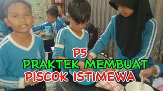 P5 PRAKTEK MEMBUAT PISCOKDAN PISANG CRISPY‼️ [upl. by Yralam]