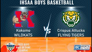 LIVE IHSAA BBB Kokomo vs Crispus Attucks  2023 Hall of Fame Tournament  123023 [upl. by Delaryd533]