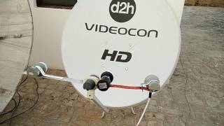 1 dish with multi satellite [upl. by Yardna]