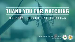 Thursday Ilocano Broadcast [upl. by Dnalhsa393]