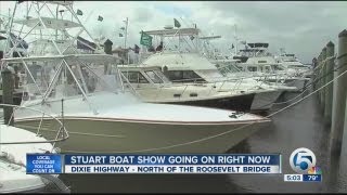 Numbers are up for the boating industry as the Stuart Boat Show opens [upl. by Merriman]