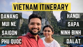 Vietnam TRAVEL Guide I 16 Days Full ITINERARY I All Must VISIT Places [upl. by Ardied]