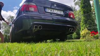 BMW E39 535i engine start back box delete [upl. by Nicoli]