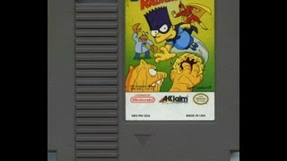 Terrible NES Games The Simpsons [upl. by Wyndham266]